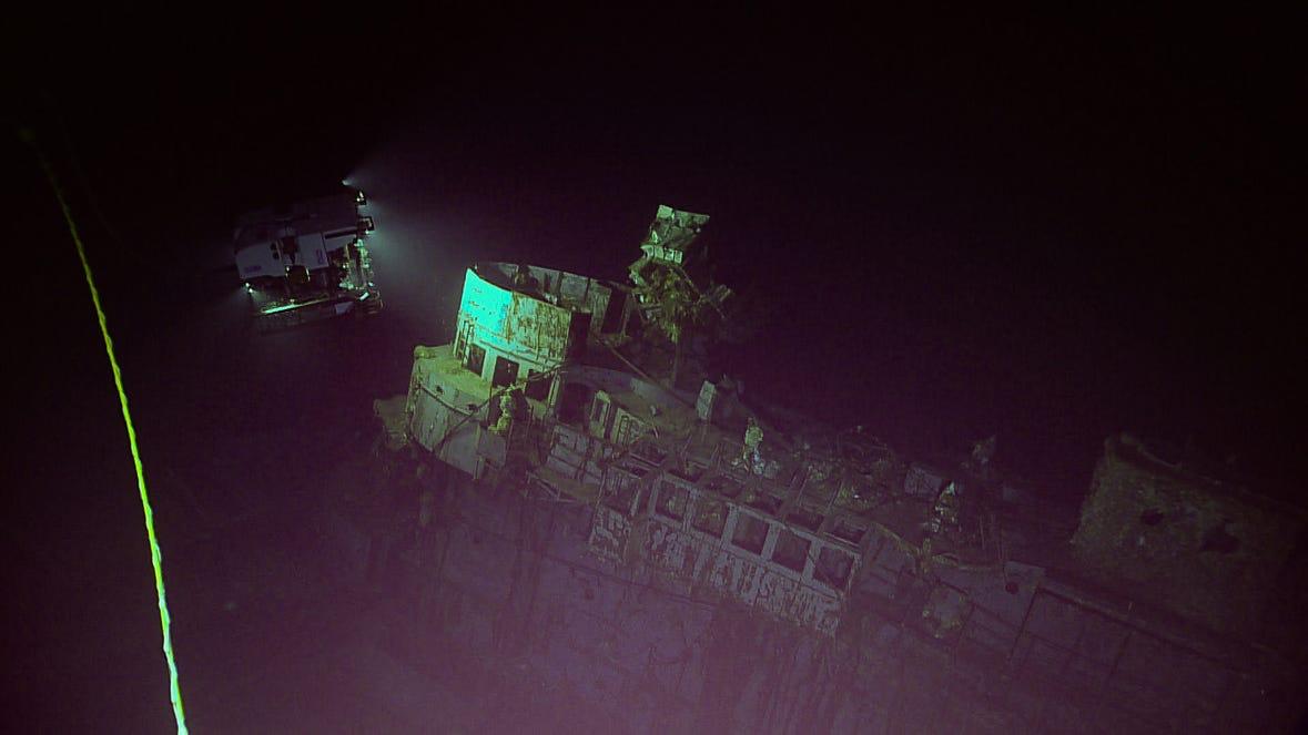Jaw-Dropping Discovery: A Ford Car’s Untold Legacy Inside the Sunken USS Yorktown – NOAA’s Poignant Breakthrough 6 Jaw-Dropping Discovery: A Ford Car’s Untold Legacy Inside the Sunken USS Yorktown – NOAA’s Poignant Breakthrough